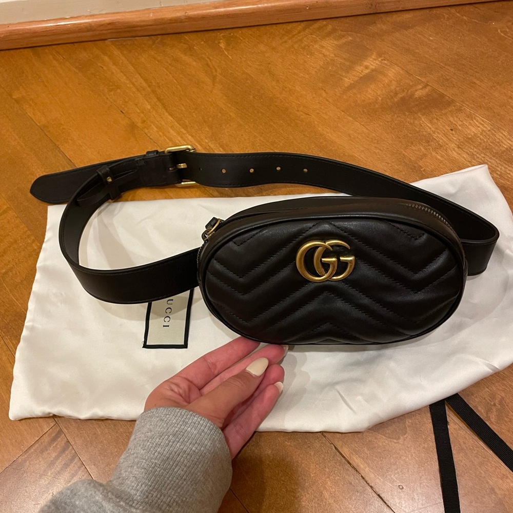 NWT Gucci GG Marmont Belt Bag